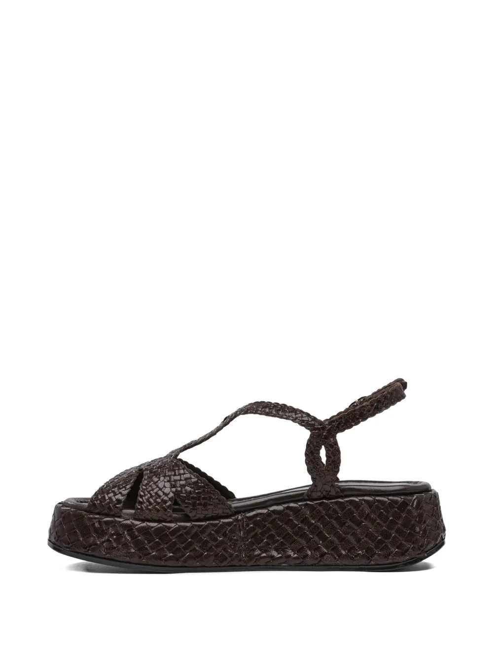 Toni Pons Sandalen met plateauzool Bruin