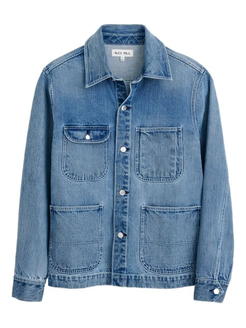 Alex Mill Work multiple-pocket denim jacket