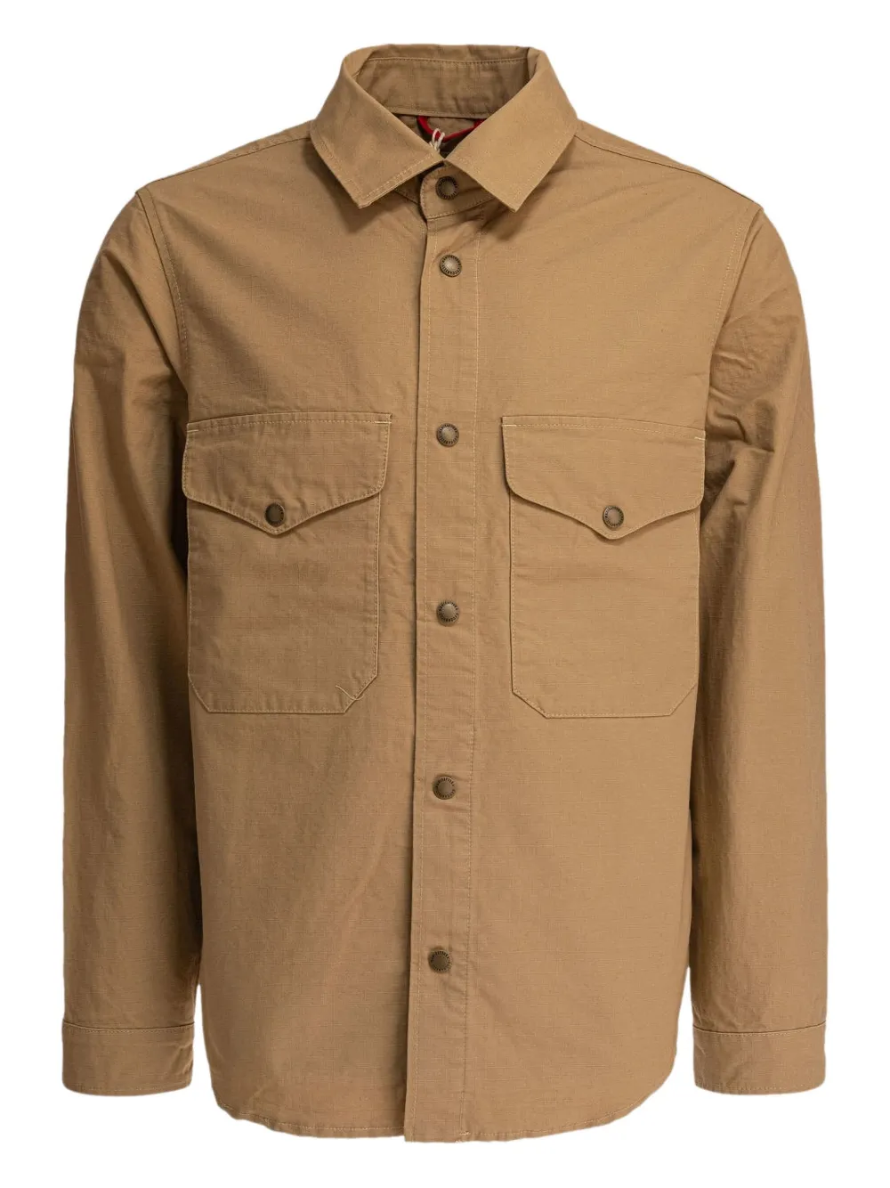 Ceccarelli button-fastening cotton shirt - ブラウン Ceccarelli button-fastening cotton shirt - ブラウン