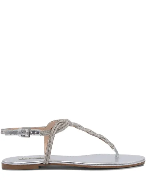 Ninalilou braided leather sandals