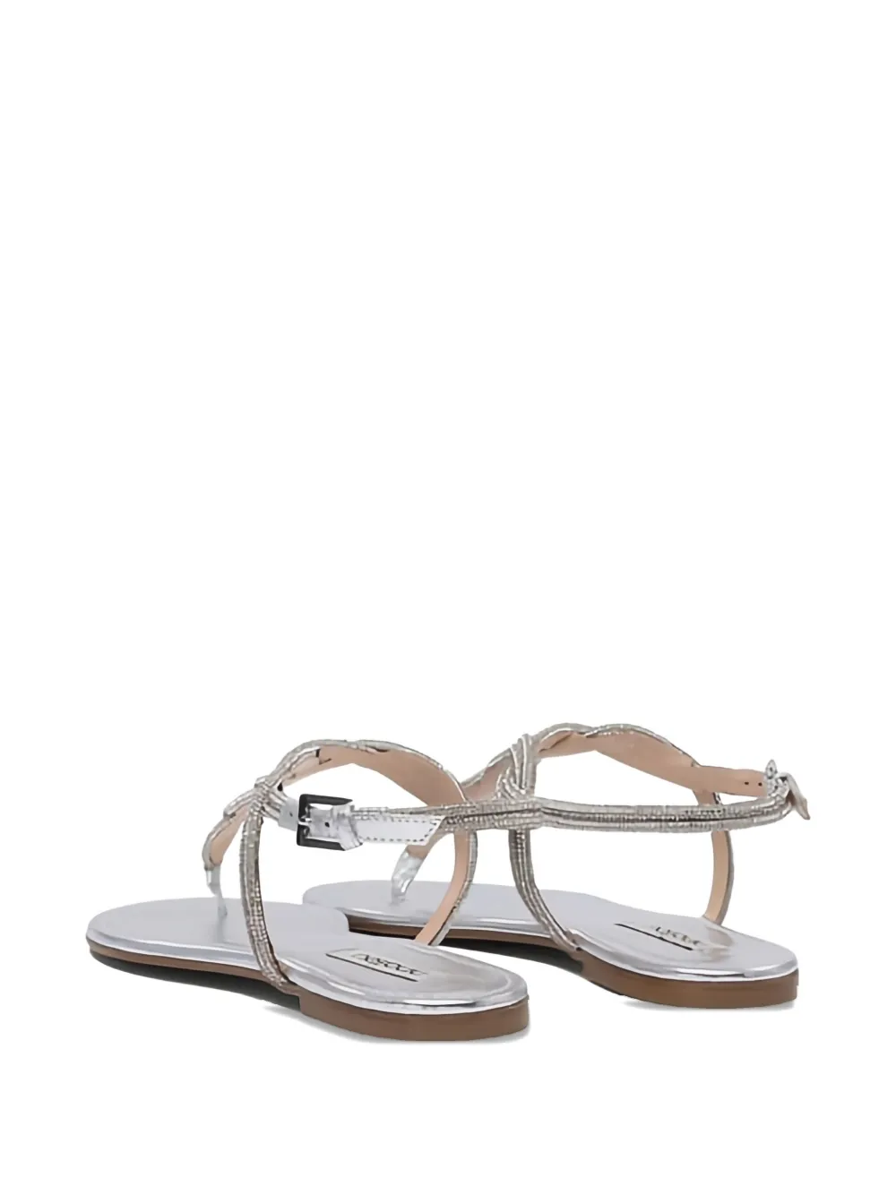 Ninalilou braided leather sandals | Flat Sandals | Image 2