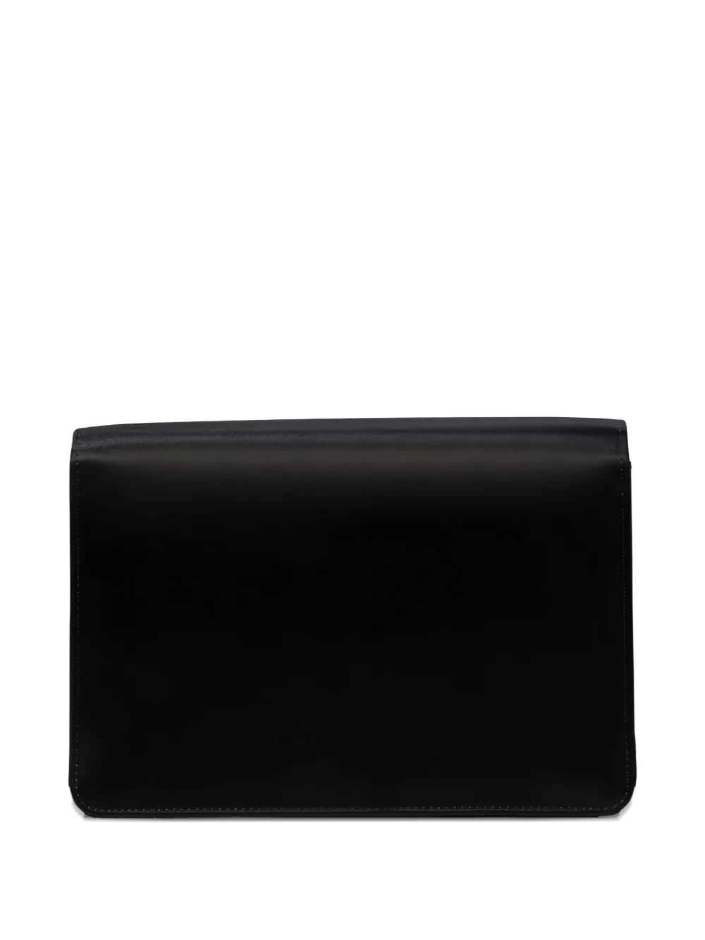Amato daniele Satijnen clutch met schelpen - Zwart