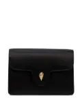 amato daniele shell-embellished satin clutch bag - Black
