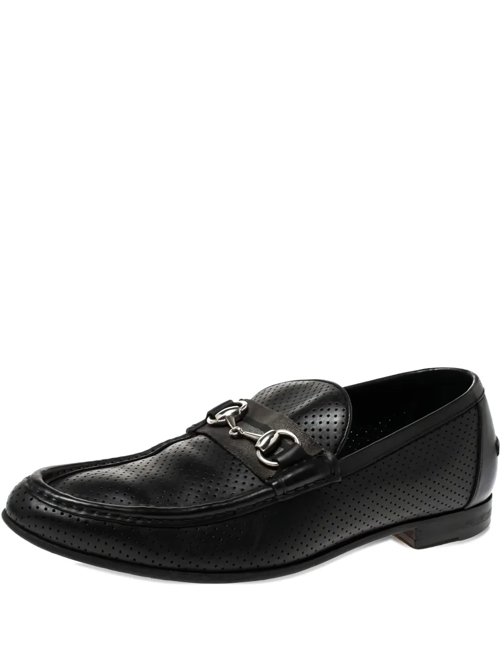 Horsebit leather loafers