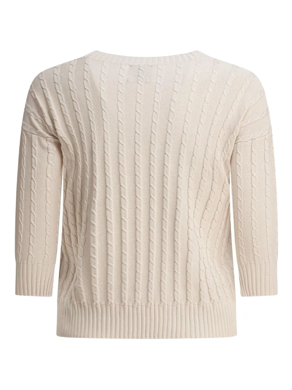 RAKKI cable-knit cotton sweater | Knitted Sweaters | Image 2