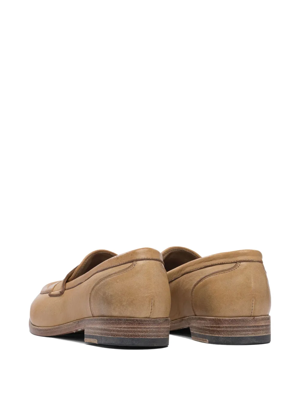 sturlini firenze leather loafers Brown