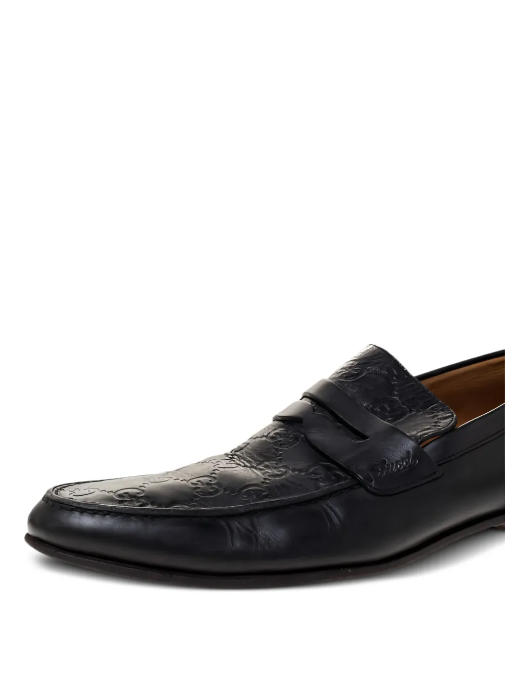 Gucci Pre-Owned 2024 Guccissima-pattern loafers | Image 2
