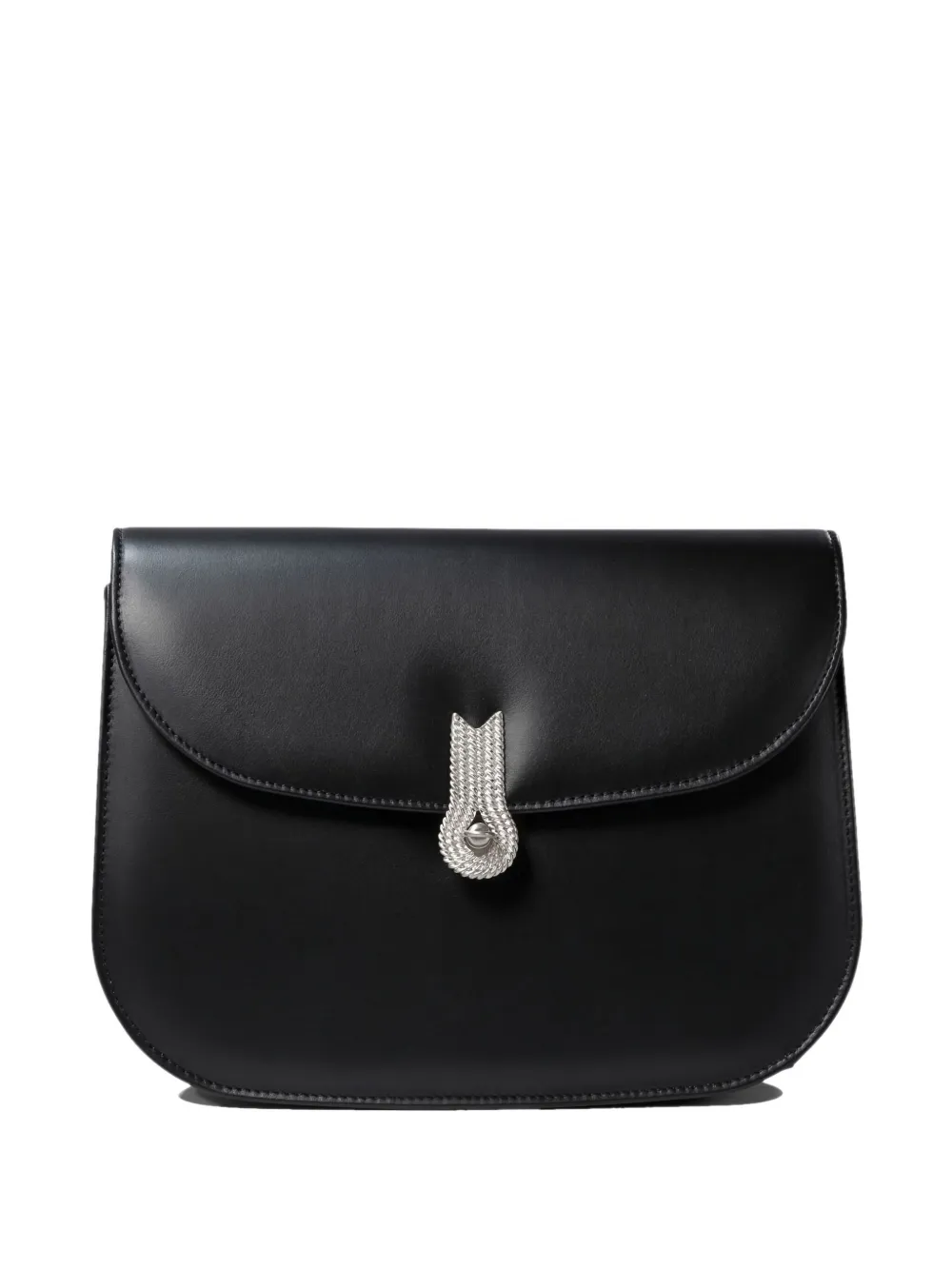 amato daniele crystal-embellished flap shoulder bag | Black | Image 1