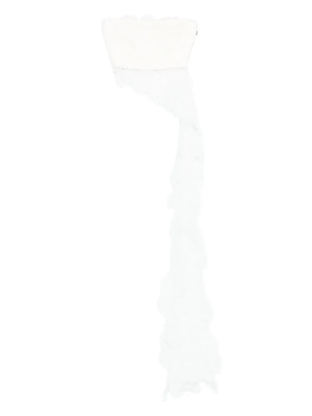 side-train lace top