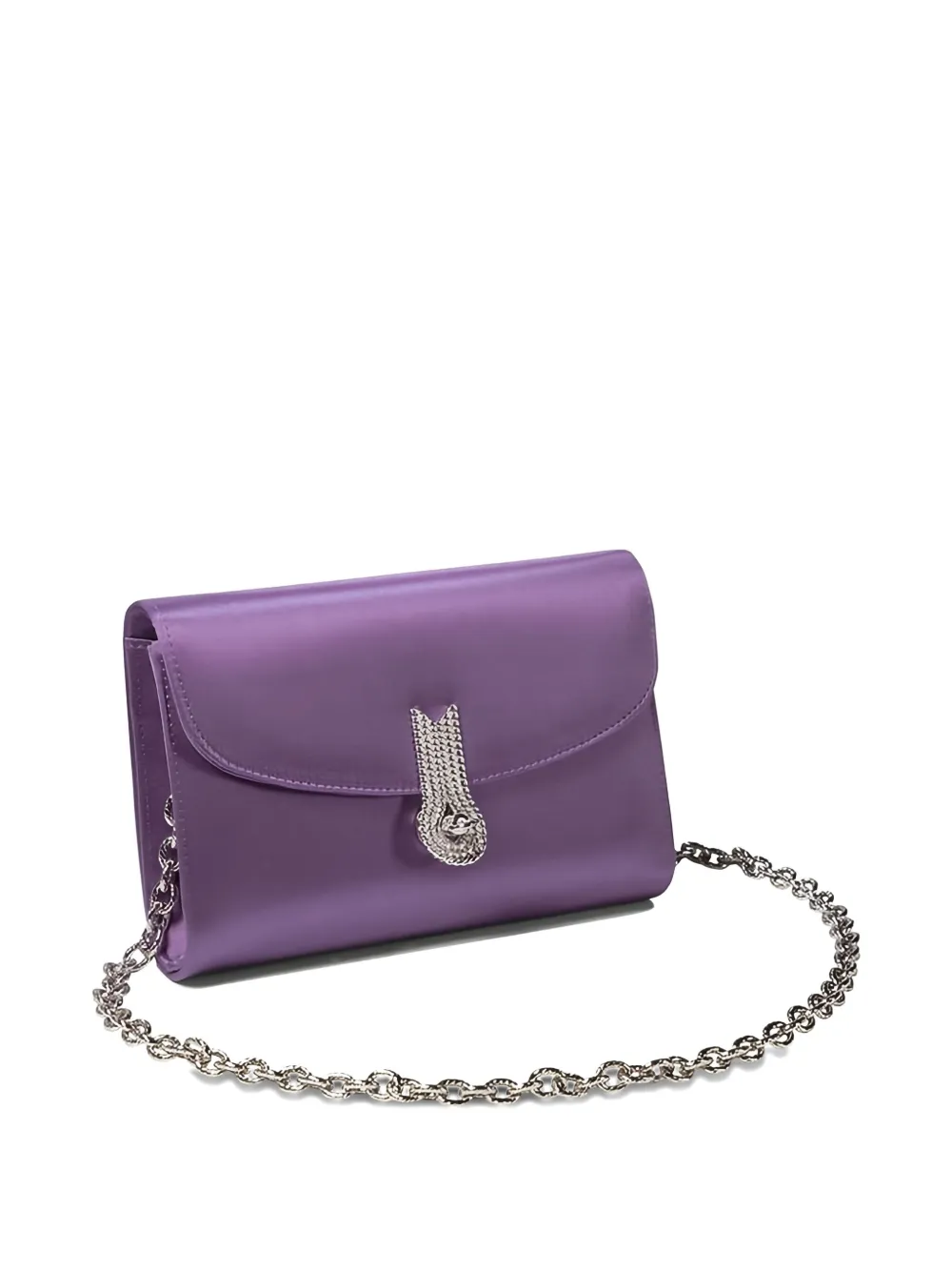 Amato Daniele Daniele Velvet Mini Bag In Purple