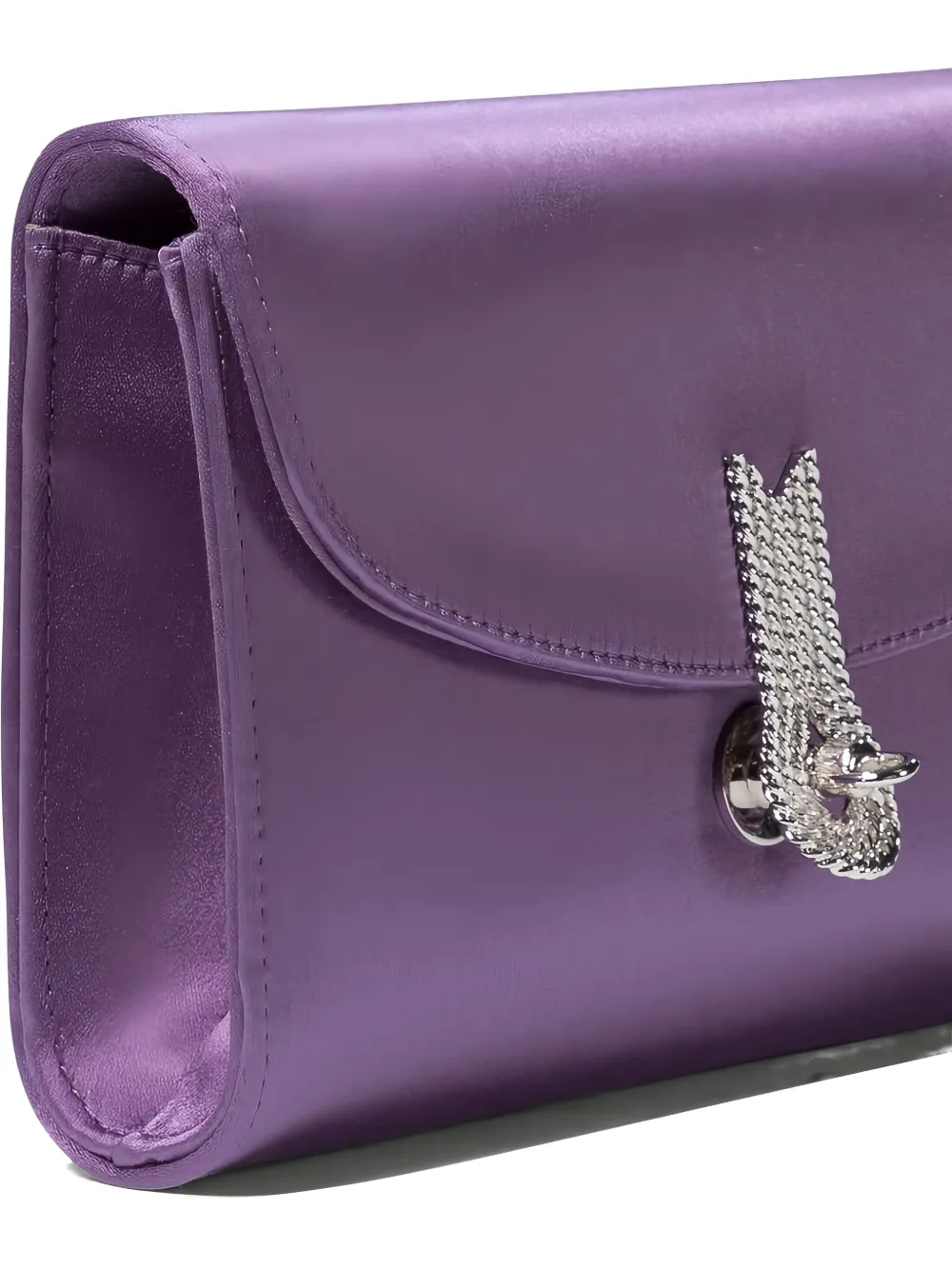Amato Daniele Daniele Velvet Mini Bag In Purple