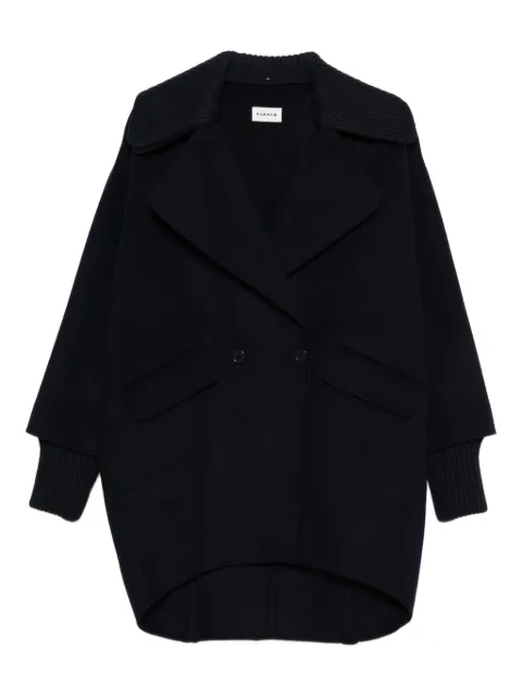 P.A.R.O.S.H. abrigo con doble botonadura