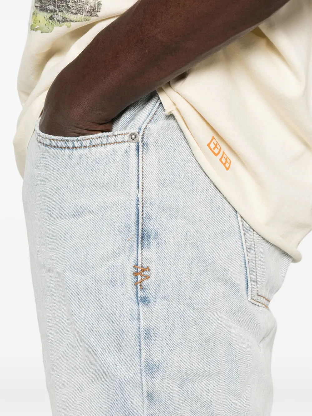 Ksubi Jeans met vijf zakken Blauw