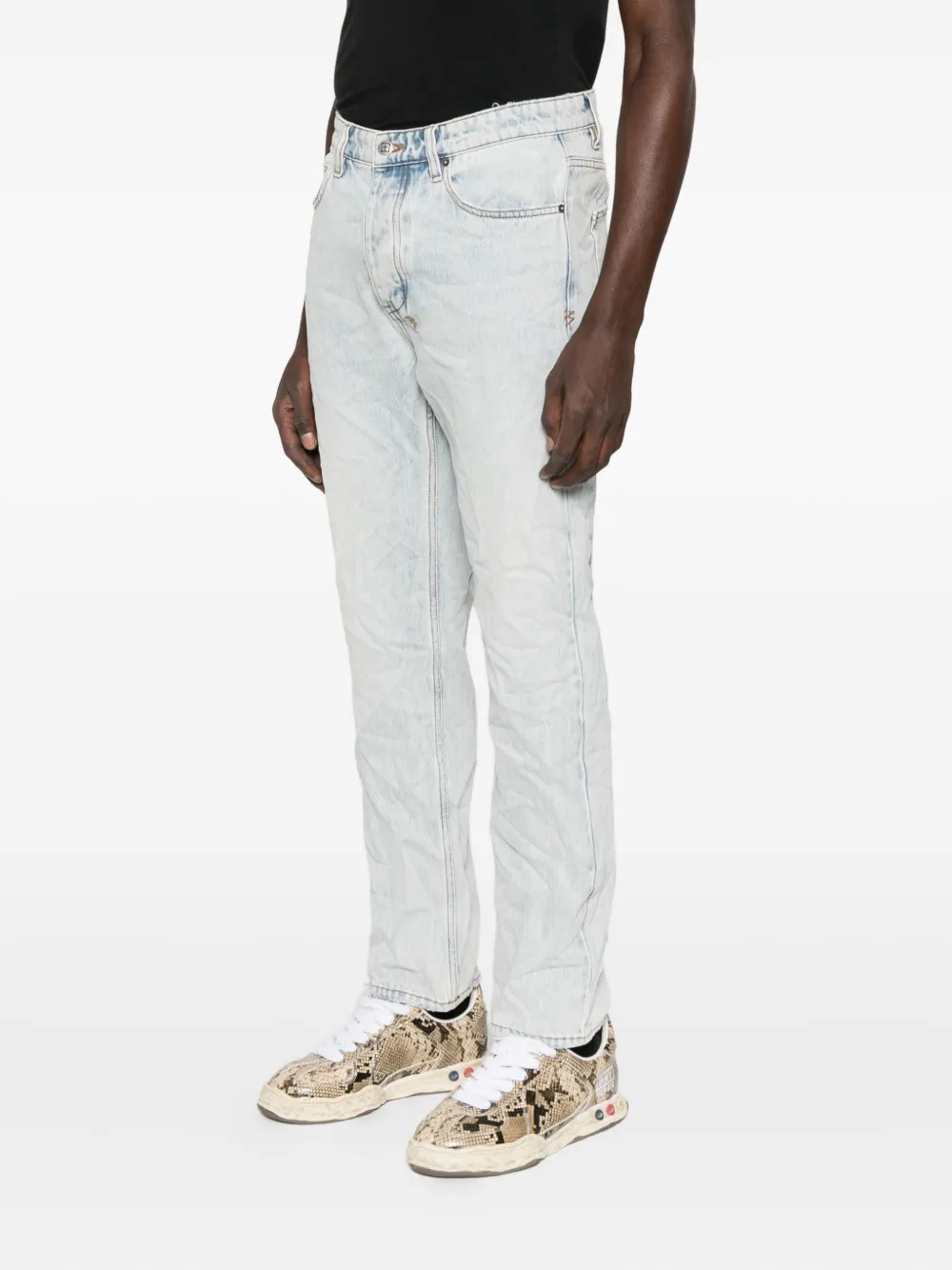 Ksubi Jeans met vijf zakken Blauw