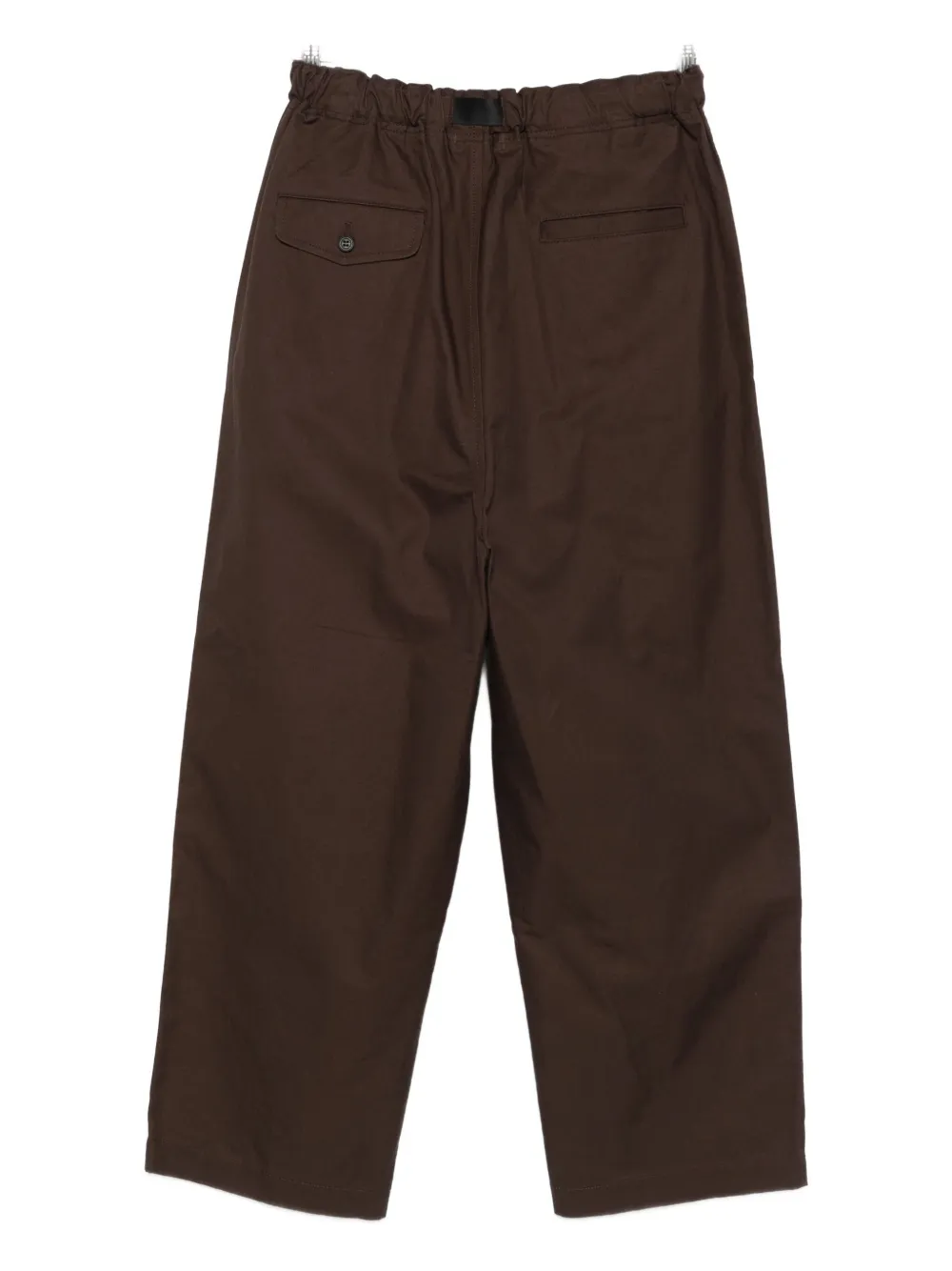 Comme des Garçons Homme pleated belted trousers - Bruin