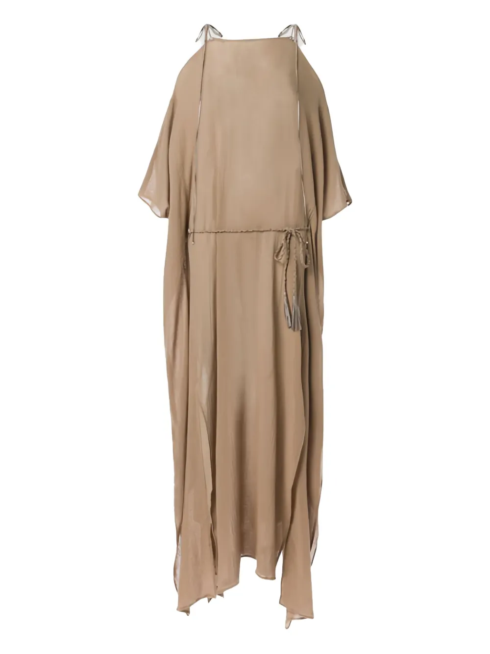 CARAVANA BELTED MAXI DRESS 
