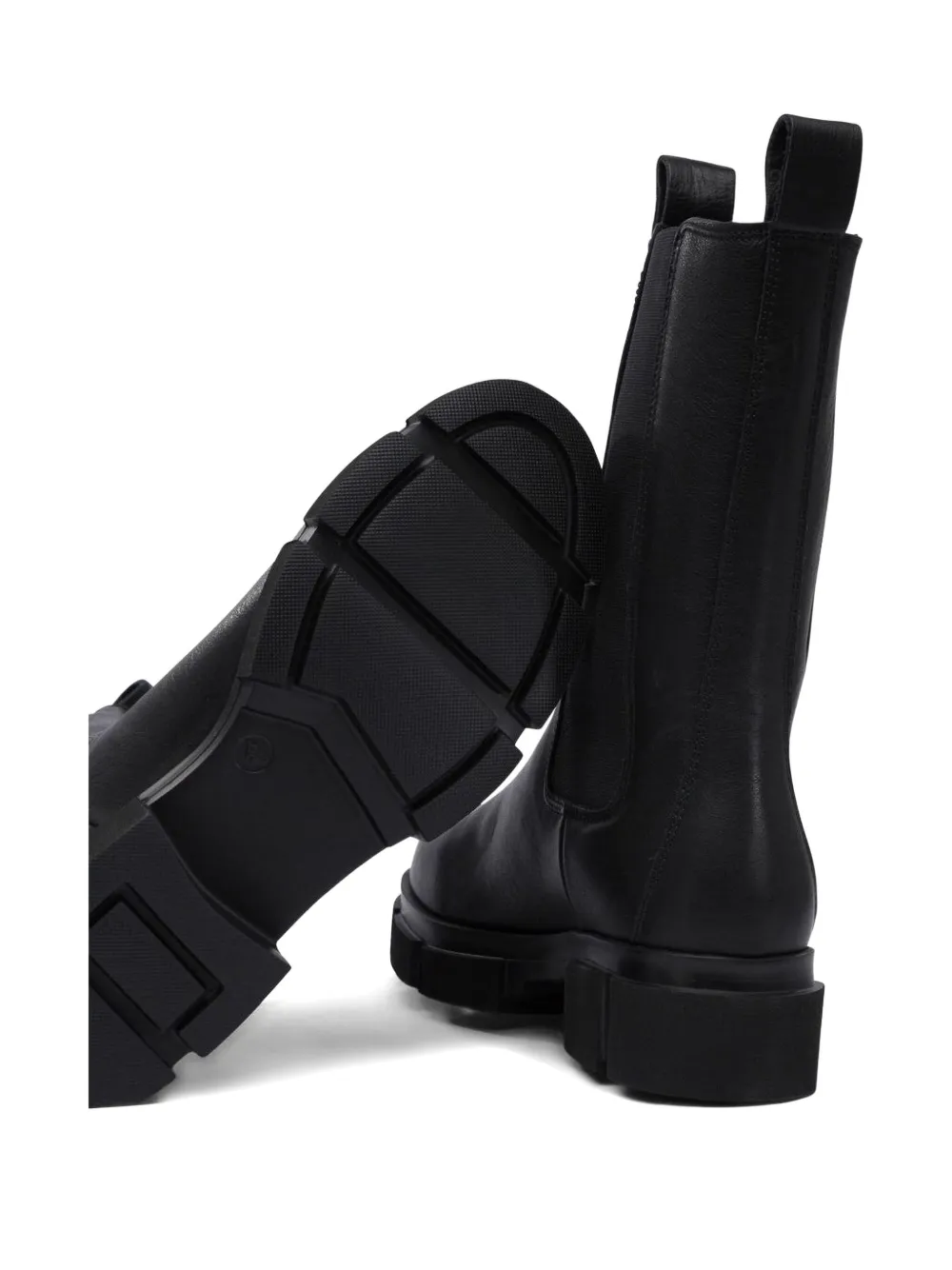 Copenhagen Elastic-panelled Lug-sole Chelsea Boots In Black