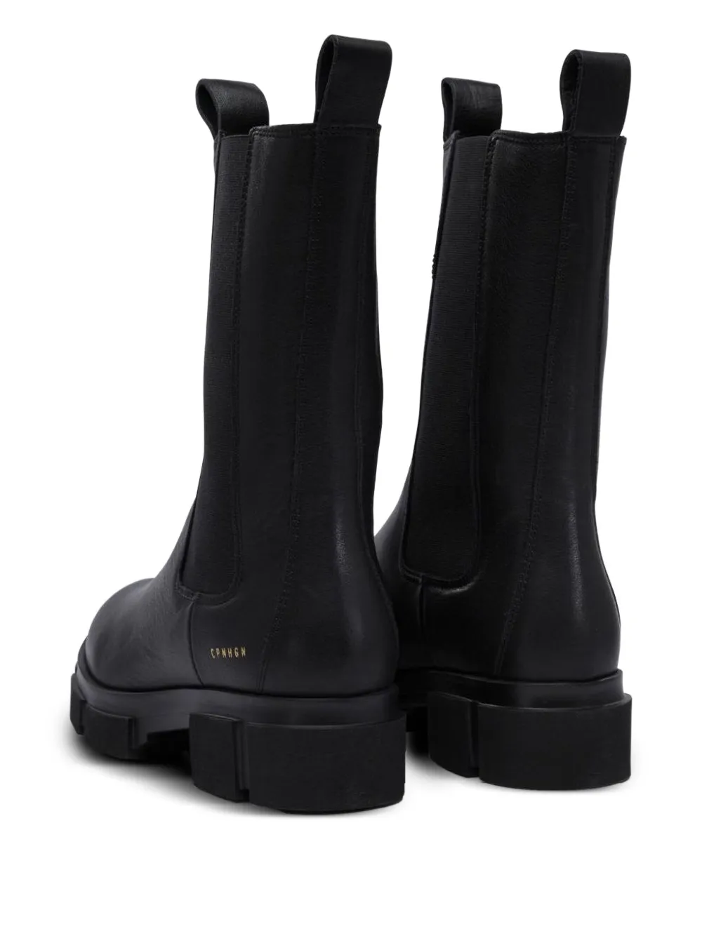 Copenhagen elastic-panelled lug-sole chelsea boots Black