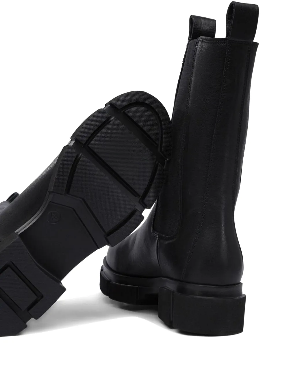 Copenhagen elastic-panelled lug-sole chelsea boots Black
