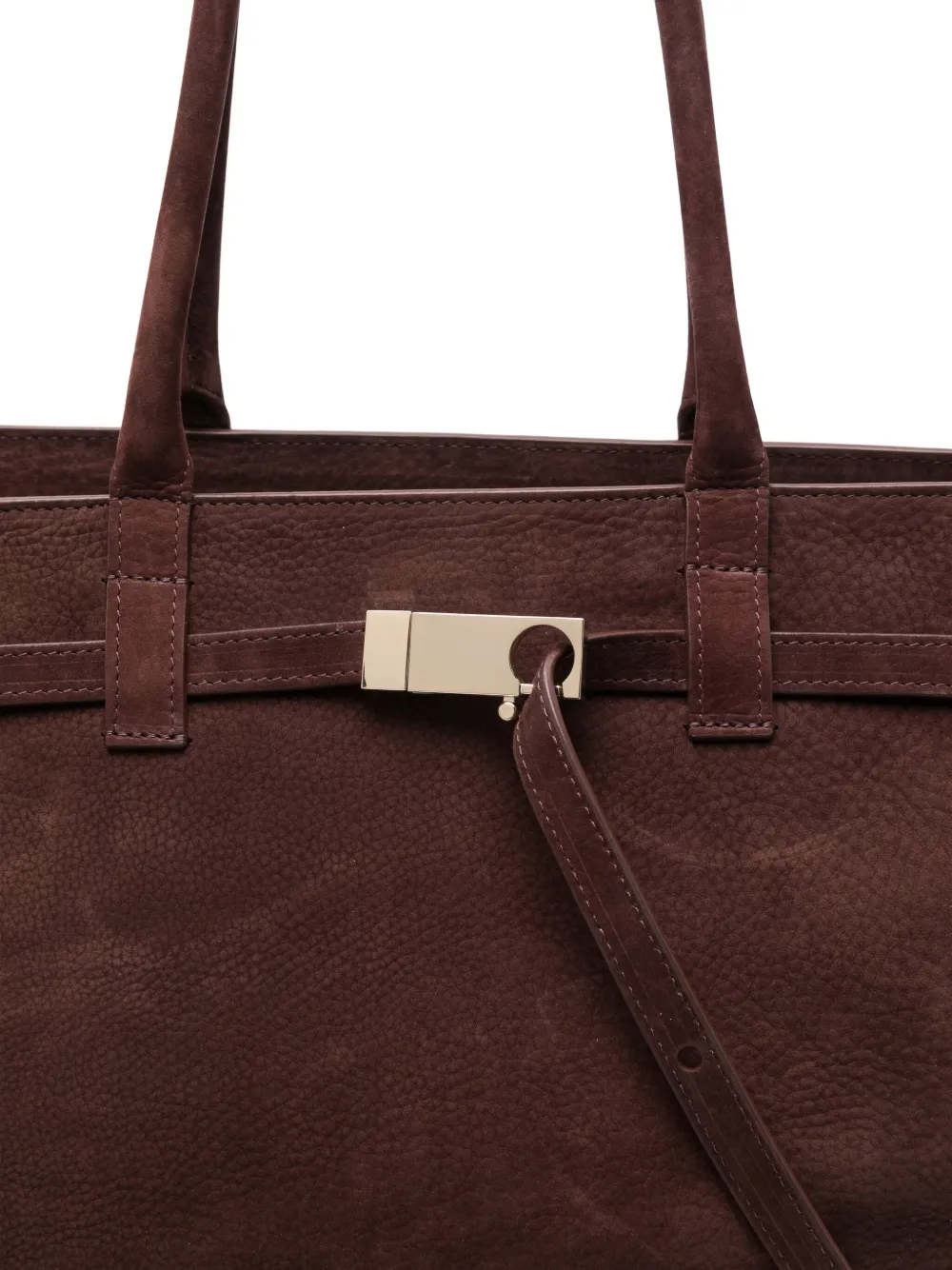 Benedetta Bruzziches Leather Tote Bag In Brown