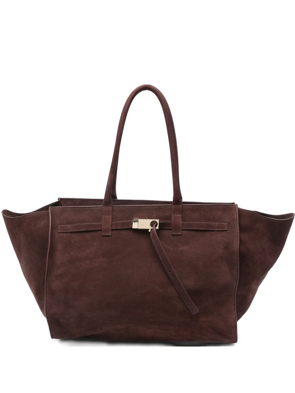 Benedetta Bruzziches Leather Tote Bag In Brown