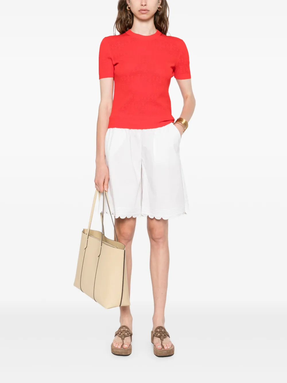 Tory Burch monogram short sleeve T-shirt | T-Shirts & Jersey Shirts | Image 2