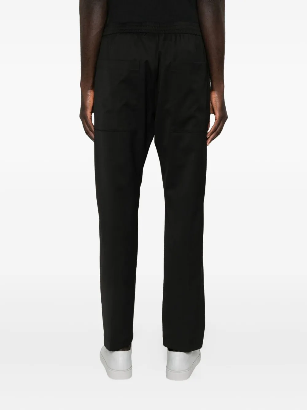 Barena Broek met elastische taille Zwart