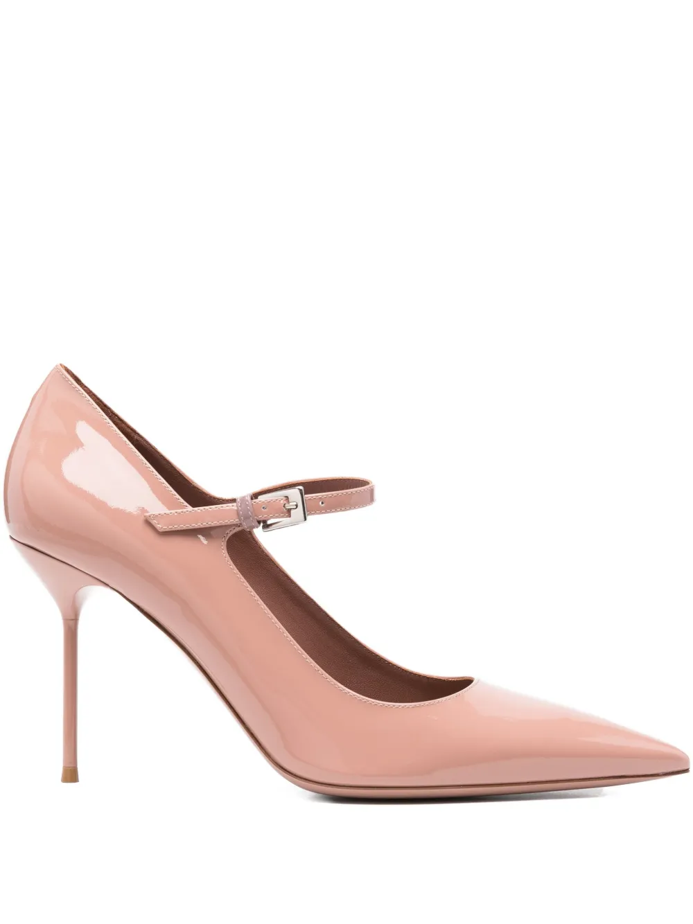 Paris Texas 90mm Lidia patent leather ankle-strap pumps Pink