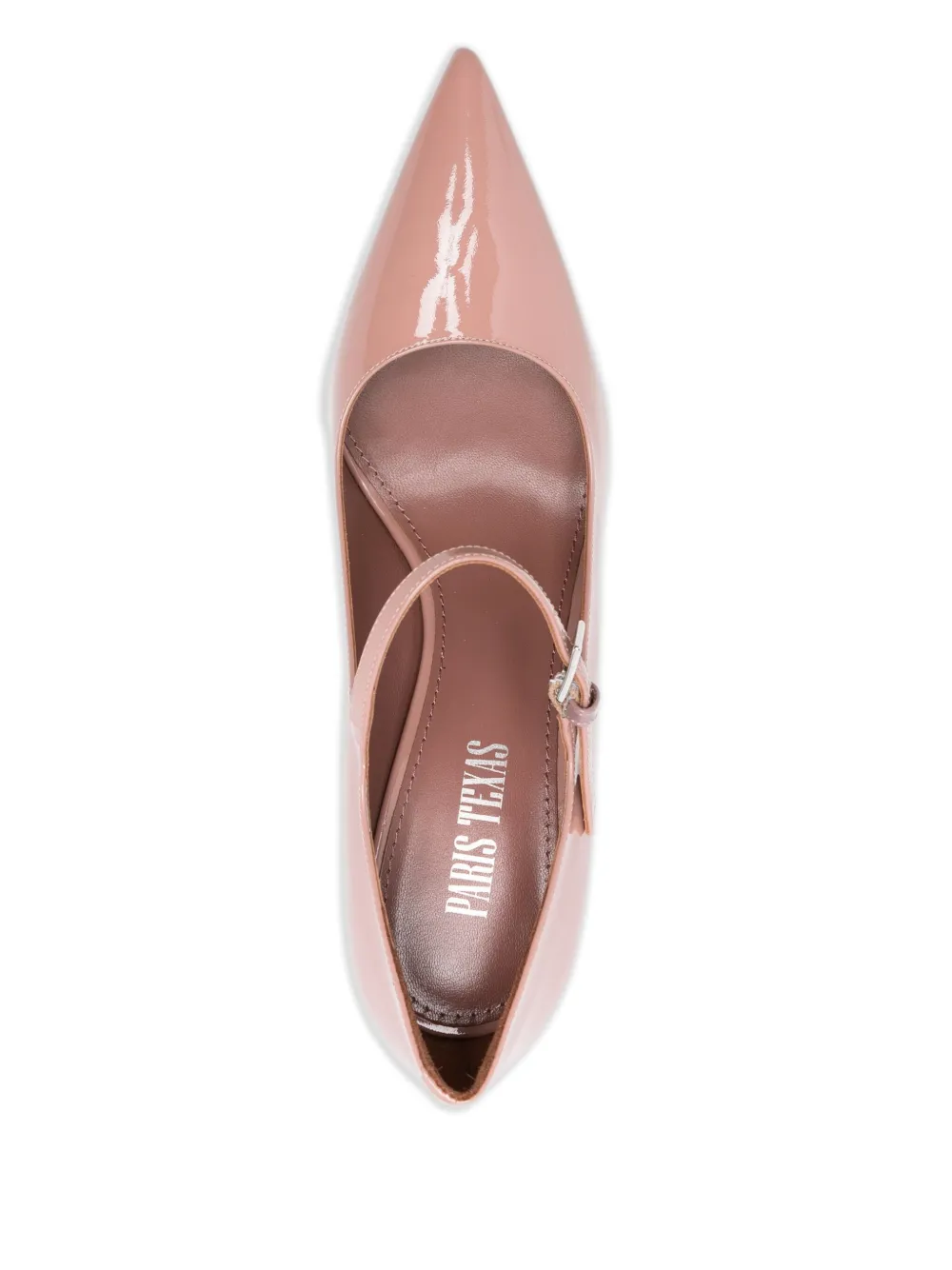 Paris Texas 90mm Lidia patent leather ankle-strap pumps Pink