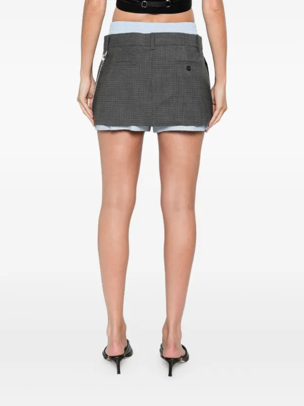 Alexander Wang タックパンツ alexanderwang アレキサンダーワング プライマル ラムスキン