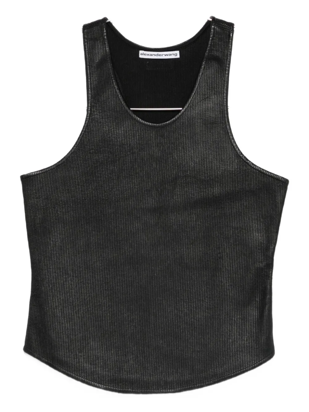 Alexander Wang ribbed tank top - Nero