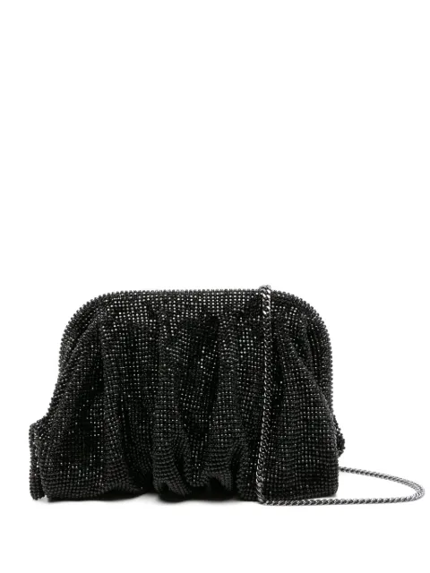 Benedetta Bruzziches beaded pleated clutch bag