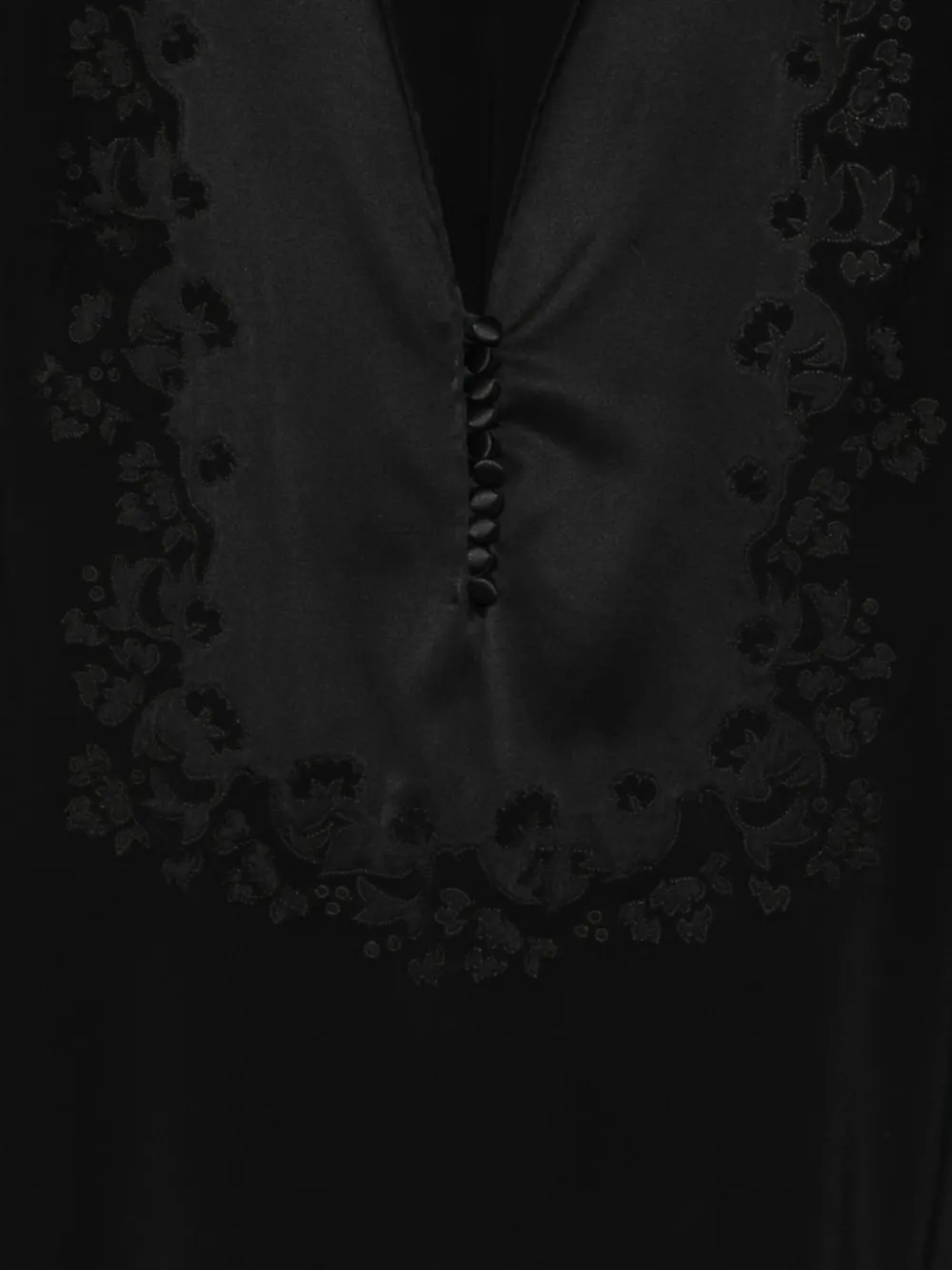 Ermanno Scervino Blouse met geborduurde bloemen Zwart