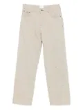 Haikure frayed-texture jeans - Neutrals