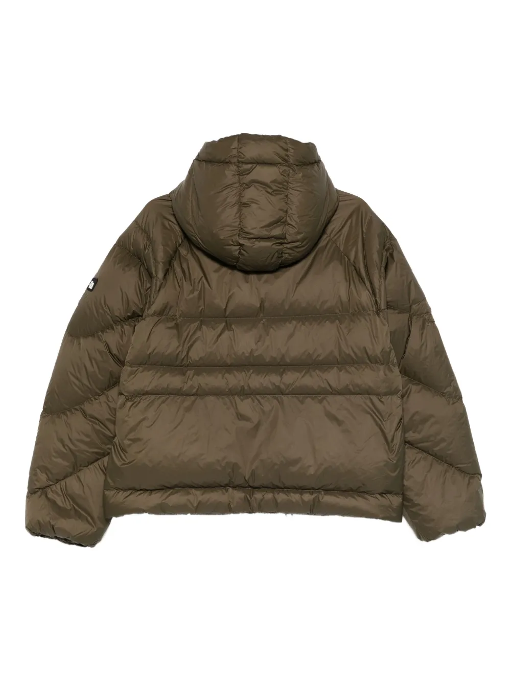 Bacon W Owl Hooded Zip Jacket In Brown