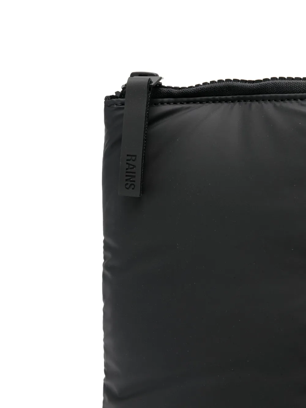 Rains Gewatteerde laptoptas Zwart