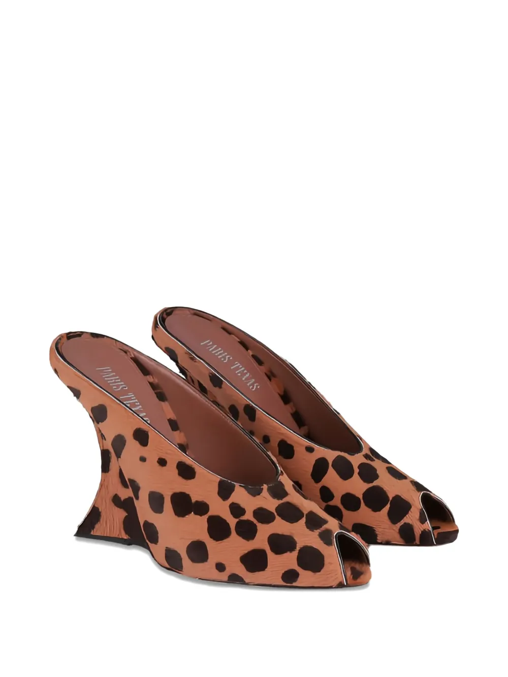 Paris Texas 105mm Nina sandals Brown
