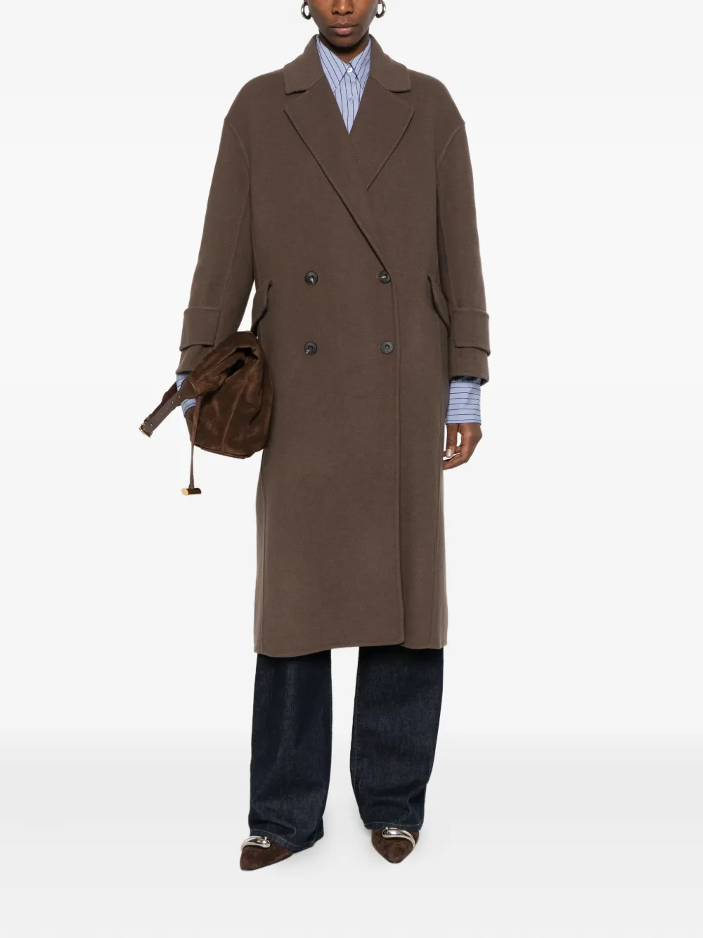 Antonelli Vermouth Double-breasted Coat In Multi