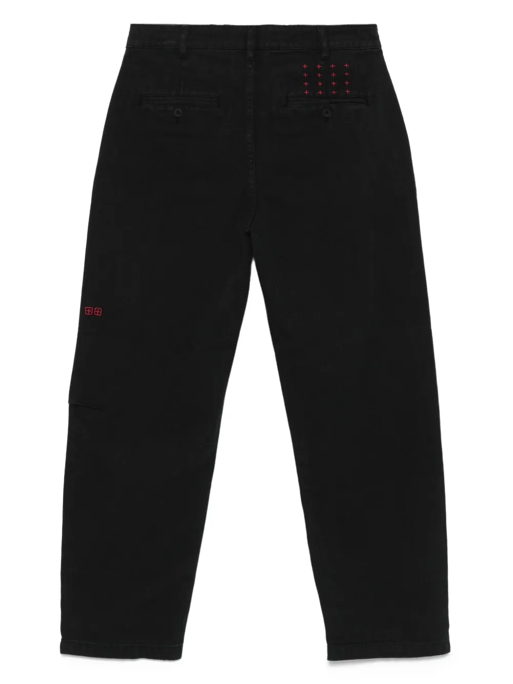 Ksubi Rival chino met zakdetail Zwart