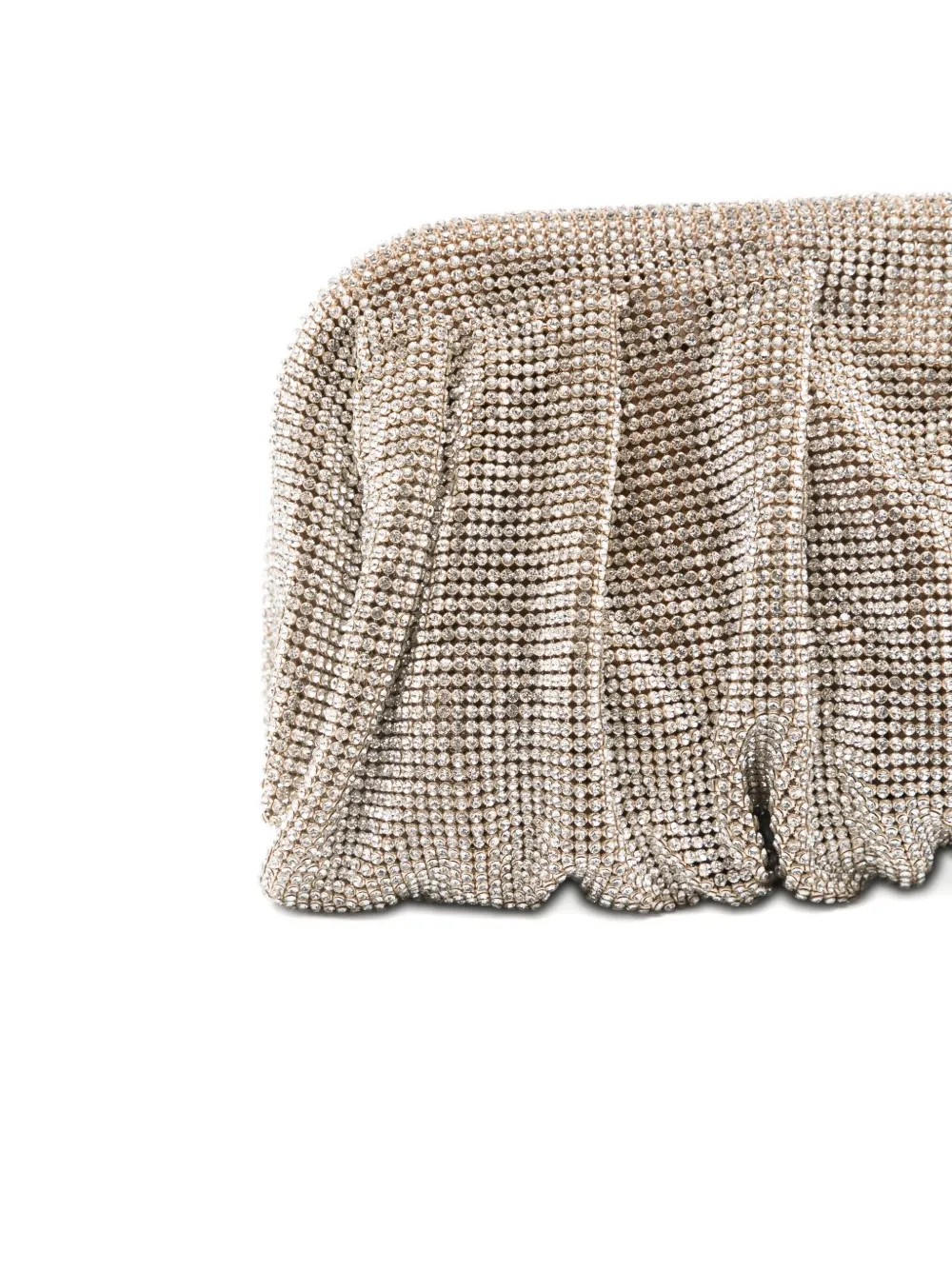 Benedetta Bruzziches Large Venus Clutch Bag In Silver