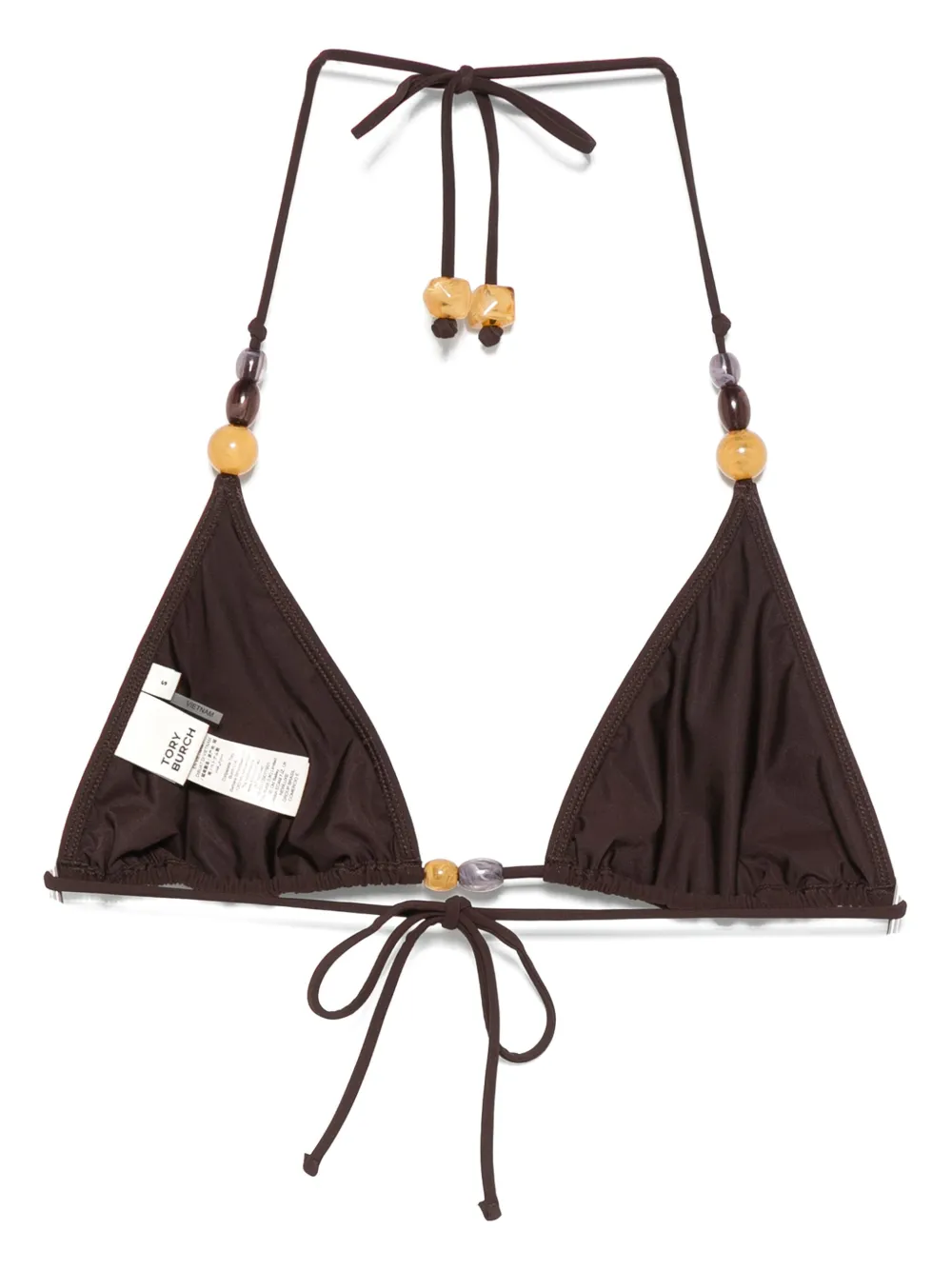 Tory Burch bead-embellished bikini top | Bikinis | Image 2