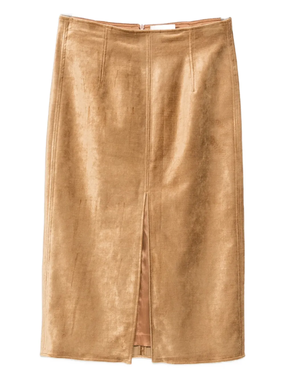Forte Forte front-slit skirt | Brown | Image 1