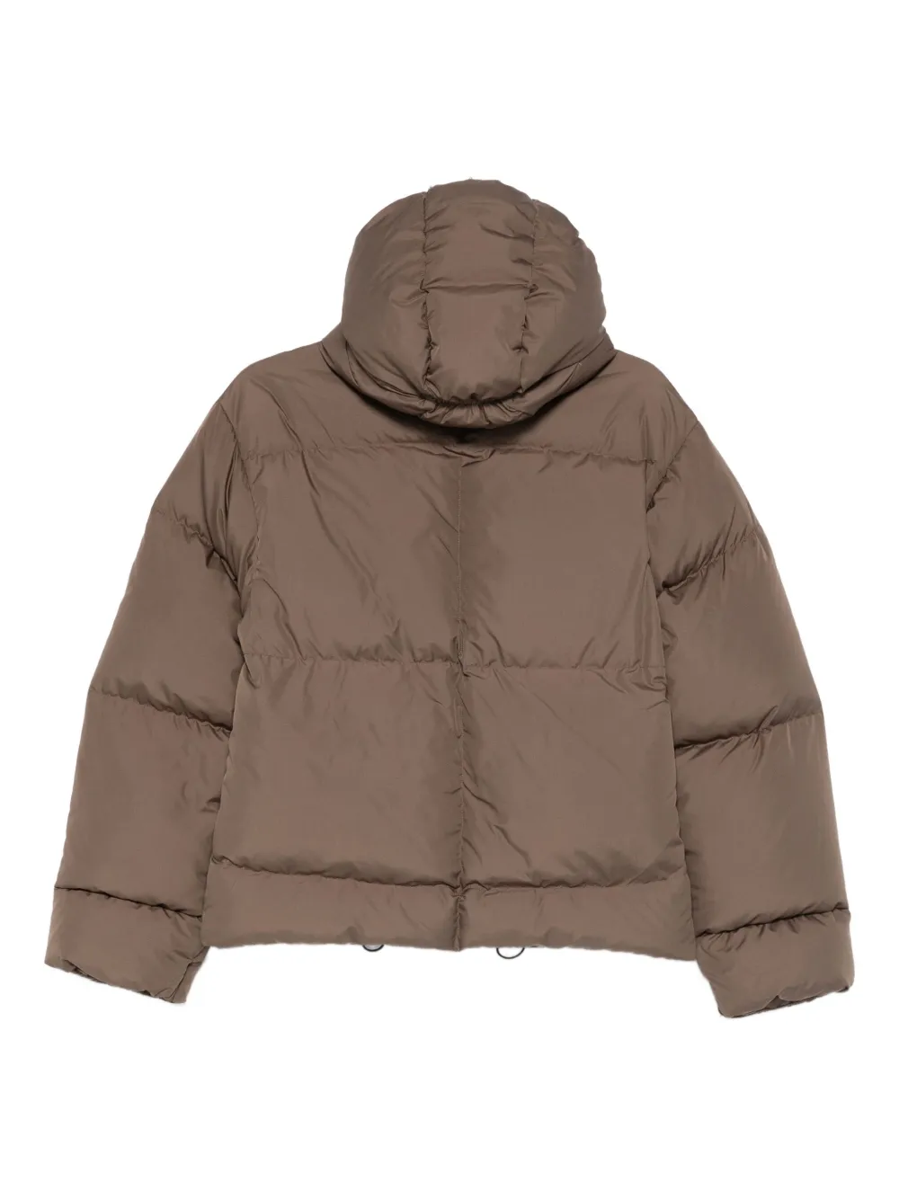 Bacon W Oaks Gda Hooded Quilted Jacket In Brown