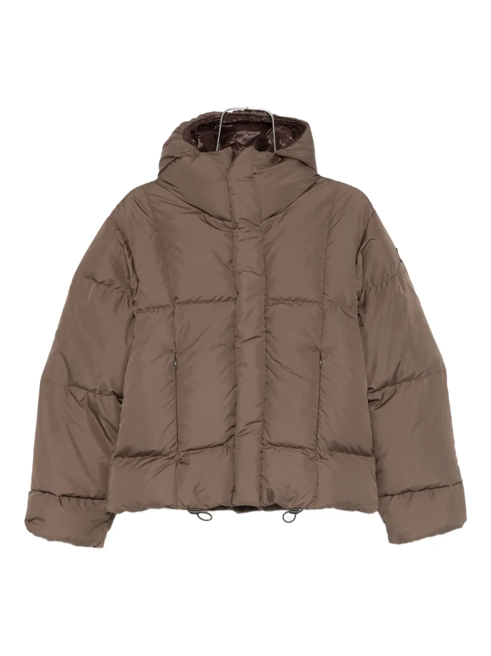 Bacon W Oaks Gda Hooded Quilted Jacket In Brown