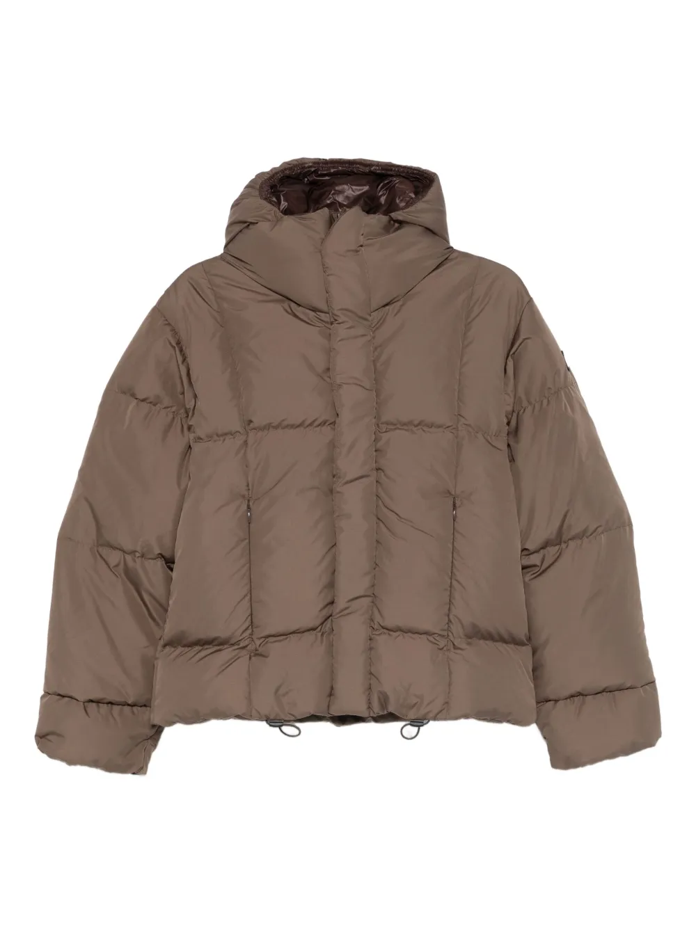 Bacon W Oaks Gda hooded quilted jacket | Brown | Image 1
