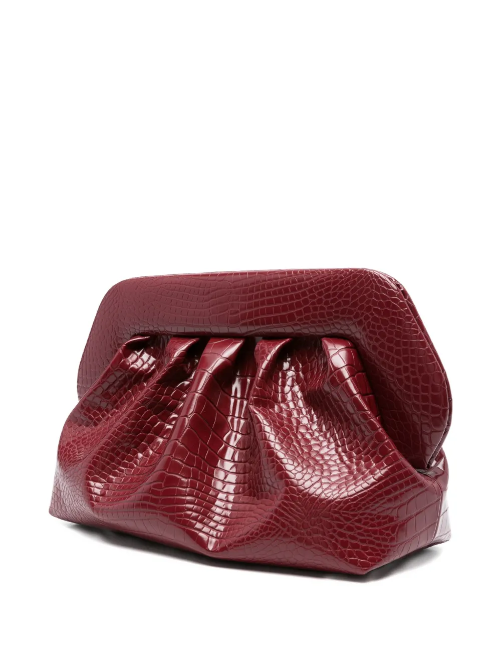 Themoirè Bios clutch Rood