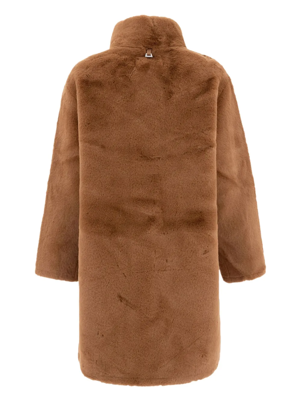 Apparis high-collar faux-fur coat Bruin