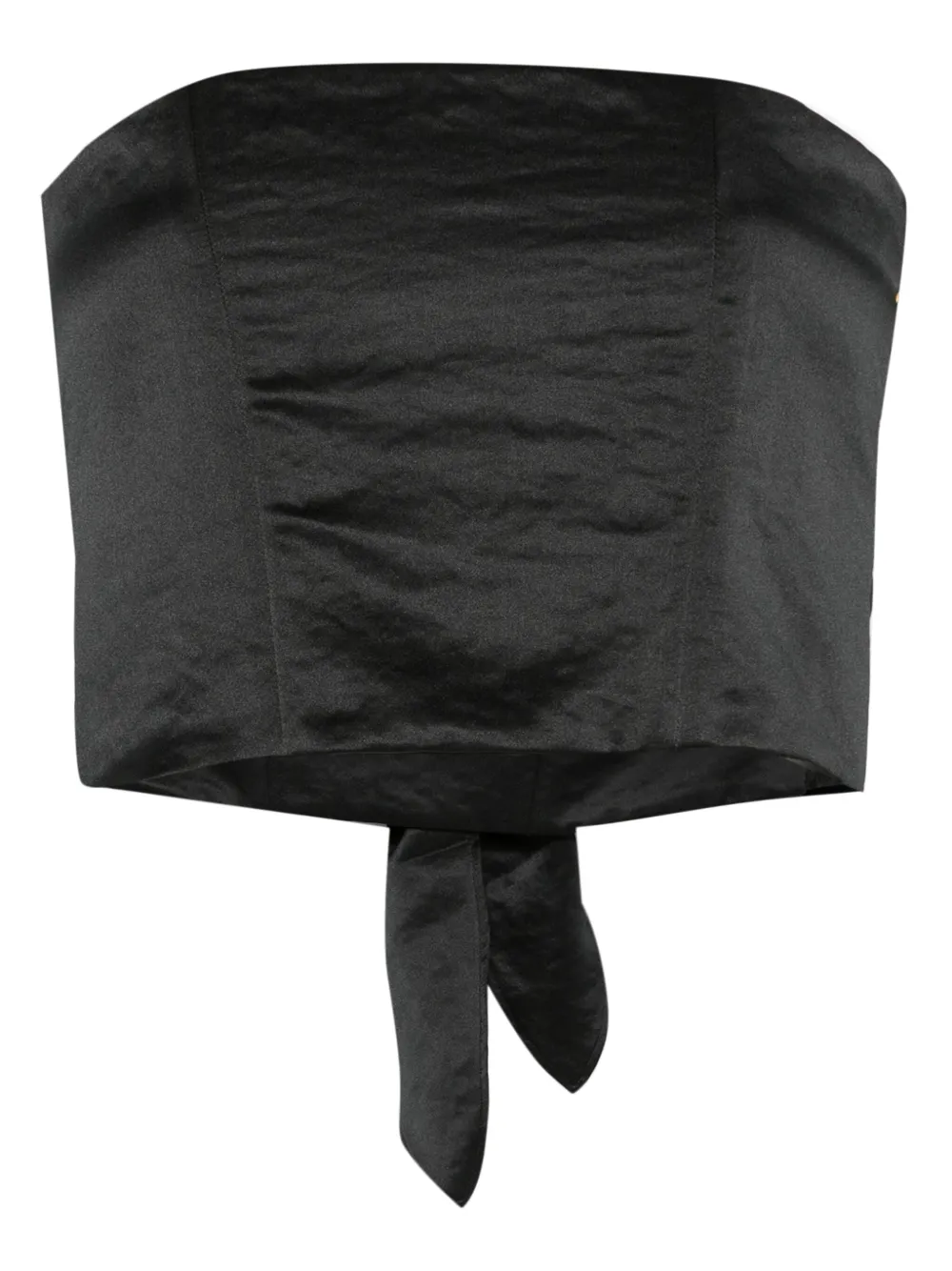 Forte Forte cropped top - Nero