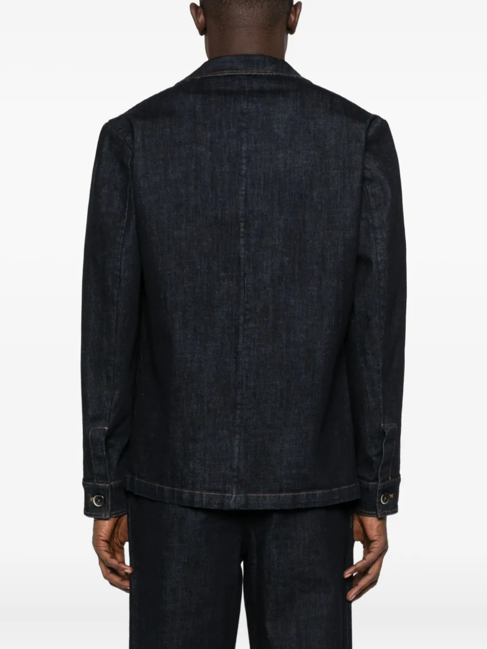 Barena Denim overhemd Blauw