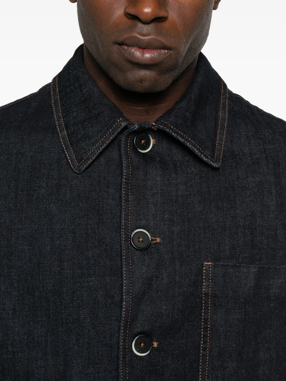 Barena Denim overhemd Blauw